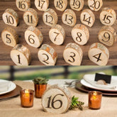 Wedding Table Number, 1-10 Wooden Table Number